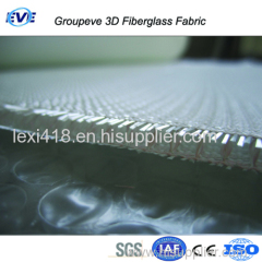 Fabrics Three Dimensional White Fiberglass Insulation Plate