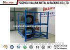 metal Steel Adjustable 4S Auto Store Tire Storage Rack Loading Capcity 1000kg