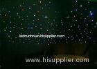 RGBW Fireproof Twinkling LED Curtain Light , LED Star Curtain Display