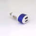 New design car charger 5V 3.1A ellipse car charger for cellphone