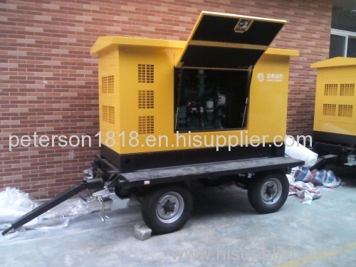 CUMMINS GENSET 27KVA TRAILER