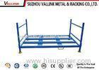 Durable Folding Car Tyre Storage Rack For Garage / Blue Tire Pallet Rack