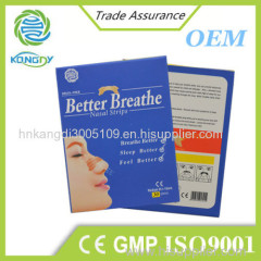 Kangdi OEM&ODM manufacturer nasal strips stop snoring nasal strips