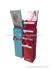 Kinchla Point of Sale Cardboard Floor Display Stand for Baby Products