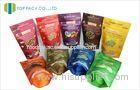 Dehydrated Foodzipper snack bags Transparent Window Front Reusable