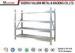 Free Standing Foldable Carbon Steel Wire Storage Shelves Chrome Plated