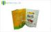 Orange Matte Print Ziplock Stand Up Pouches MOPP With 4Layers