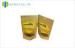 Gravure Printed Plastic Kraft Paper Packaging Stand Up With Clear Window