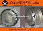 17.5x5.25 17.5x6.00 17.5x6.75 Steel Truck Wheel Rim Tubeless, Silver Machined Polished