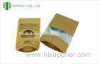 250g Reclosed Spices Packaging Food Storage , printed coffee bags
