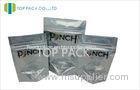 A Series Of Chili Foil Clear Food Packaging Bags Silver Zip Lock