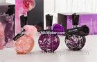Custom 100ml Unique Round Shape Glass Bottles Branded Women Perfume