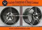 Custom Alloy Black 5 Spoke Rims / Replica Mercedes Benz Wheels