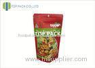 Mopp Effect Stand Up Moisture proof Food Packaging Bags With Ziplock