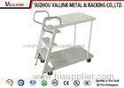 Multi Function Mobile Step Ladders With Platform , Easy To Assemble And Adjust