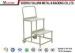 Mobile 2 Step Stool Ladder With 2 Wheels And Rigid Casters 500 x 450 x 900 mm