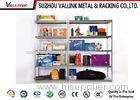 Adjustable Boltless Steel Shelving Racking / Warehouse Storage Shelves