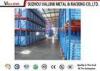 Powder Coated Steel Warehouse Storage Pallet Rack / Industrial Metal Shelving