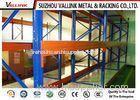 Upright Frame Warehouse Shelving Units Blue And Orange Color Width 1000MM
