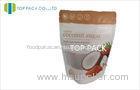 300g Matte Finished Coconut Suger Healthy Food Bag Heat Sealing