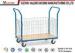 Light Duty Material Handling Hand Truck Powder Coated With 4 Solid Wheels