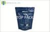 Zipper Plastic Food Packaging Bags PET / AL / PE Customized Food Pouch Packaging