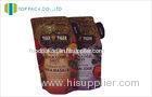 12C PET / PE Plastic Printed Paper Bags For Rogan Josh Sauce