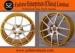 Bronze Aluminum Alloy Forged Wheels / Rotary Aftermarket Aluminum Wheels