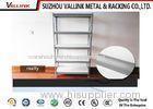 Multifunctional Restaurant Boltless Steel Storage Shelves With Step Beam