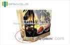 Plastic Ziplock Coffee Packaging Bags With K Seal Bottom Multilayer Laminated