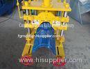 400mm Raw Ridge Cap Roll Forming Machine For galvanised roofing sheets