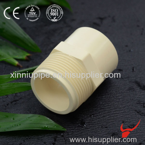 CPVC ASTM2846 Pipe Plastic Male Coupling