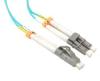 LC-LC OM3 duplex fiber optic patch cord