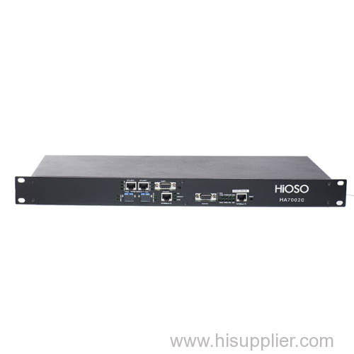 EPON OLT with 2 PON 1U rack type SNMP GEPON OLT