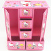 pink luxury jewelry box OEM available