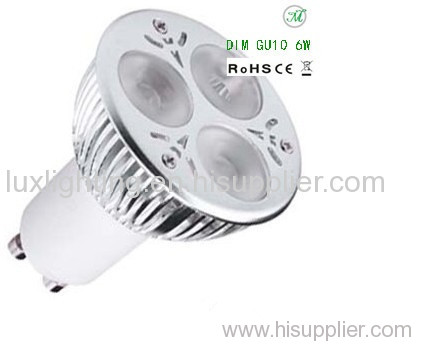 LED GU10 6W DIMMABLE