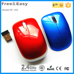 3D normal size optical usb wireless mouse