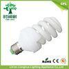 T4 Spiral Energy Saving Light Bulbs , Spiral Compact Fluorescent Light Bulbs