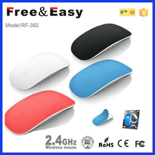 Very slim and flat wireless apple mouse