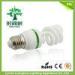 24W T4 6000H Half Spiral Light Bulbs / Energy Saving Light Bulb With E27 White And Warm White