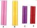 Colorful Wood Claves Suite Toy Music Instrument Lightweight Small Value