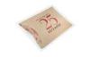 Customized Brown Kraft Paper Box Packaging / Kraft Paper Pillow Boxes