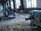 PE PP PVC EVA PA Corrugated Tube Machinery / Plastic Pipe Machine