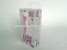 Printed PVC Blister Packaging Box, Transparent Foldable Plastic Packaging Clamshell Box