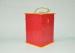 Leather paper Custom Rigid Board Gift Boxes, Personalized Gift Box With Handle For Birthday