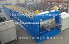 Structural Metal Floor Deck Roll Forming Machine , Corrugated Sheet Making Machine