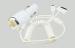 Micro usb / 30pin double Connector SmartPhone Car Charger 2amp With 5 ft Cable