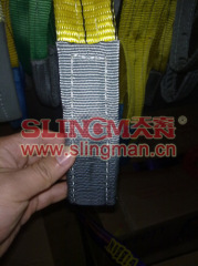 High quality WLL3ton 3000kg Polyester webbing sling flat web sling band