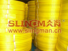High quality WLL3ton 3000kg Polyester webbing sling flat web sling band
