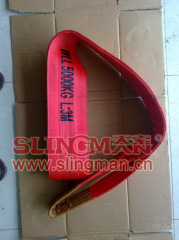 High quality WLL5ton 5000kg Polyester webbing sling flat web sling band